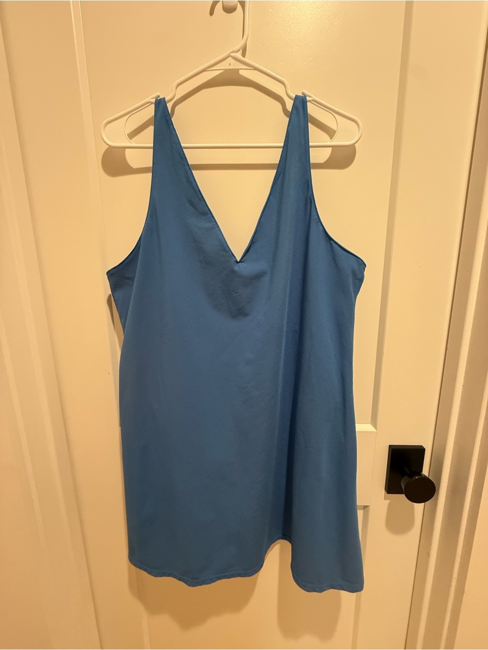 Abercrombie & Fitch Sky Blue V-Neck Athletic Dress